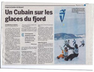 WILLIAM ACOSTA, Le Quotidien 2012