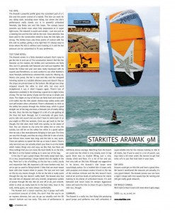 KITEWORLD ARAWAK 2012 review