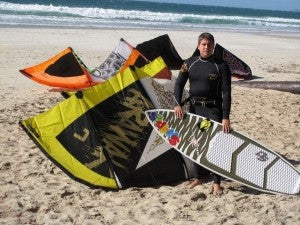 Fernando Schultz Playing The Waves In South Brazil