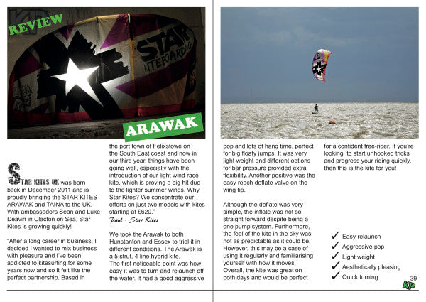 Kitepix: Review of the Arawak
