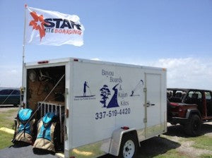 Louisiana’s first Kiteboarding school